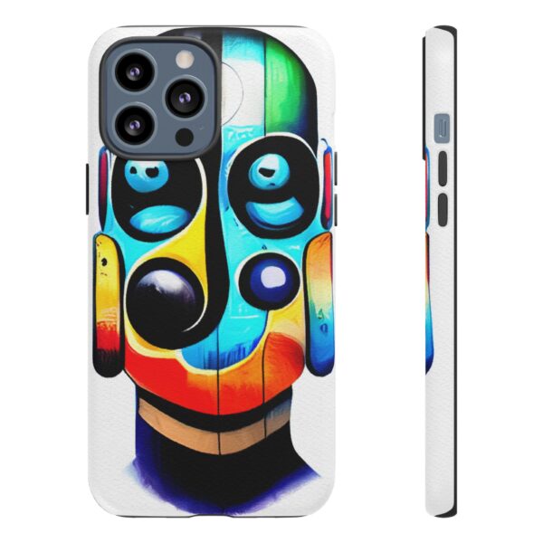 Rainbow Designs Robot On Tough Cases Custom Phone Cases For iPhone Google Pixel and Samsung Series - Image 53