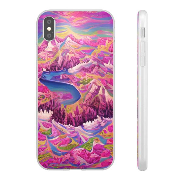 Rainbow Designs Colorful Nature On Flexi Cases Custom Phone Cases For iPhone and Samsung Series - Image 107