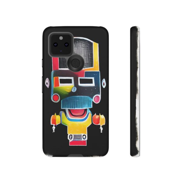 Rainbow Designs Robot On Tough Cases Custom Phone Cases For iPhone Google Pixel and Samsung Series - Image 69