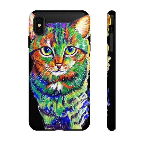 Rainbow Designs Master Cat On Tough Cases Custom Phone Cases For iPhone Google Pixel and Samsung Series - Image 11