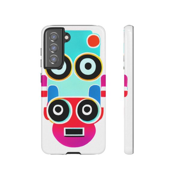 Rainbow Designs Robot On Tough Cases Custom Phone Cases For iPhone Google Pixel and Samsung Series - Image 79