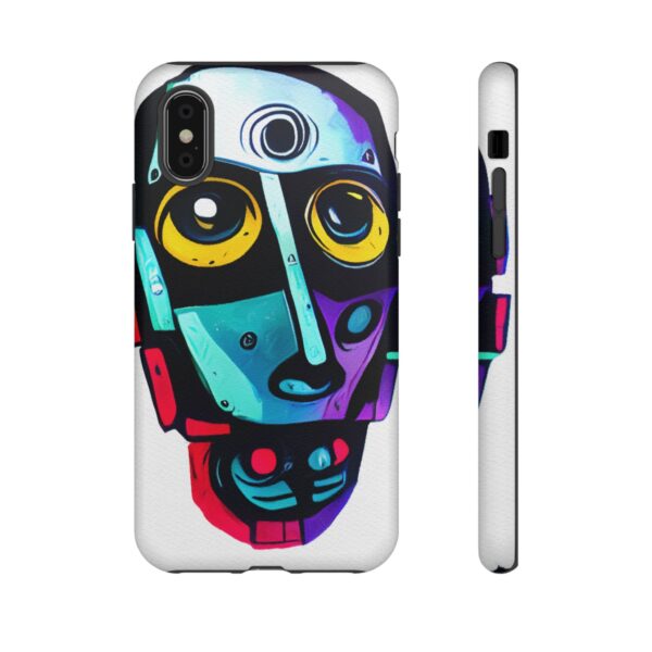 Rainbow Designs Robot On Tough Cases Custom Phone Cases For iPhone Google Pixel and Samsung Series - Image 10