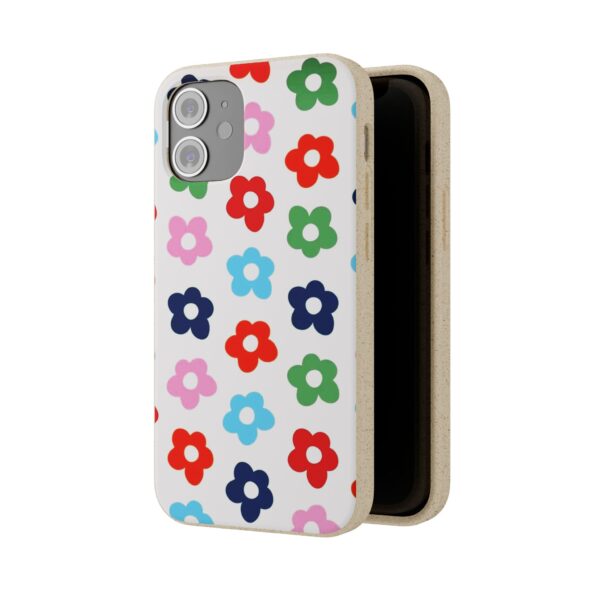 Modern Flower Pattern Biodegradable Cases 🌿🌼 For iPhone and Samsung! 📱🌿 - Image 18