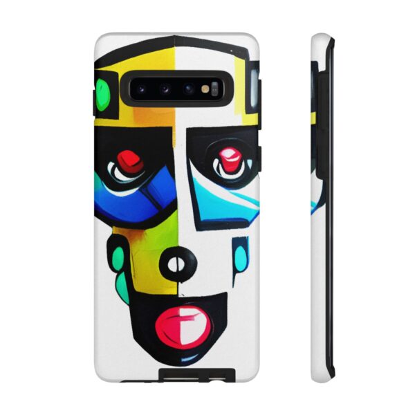 Rainbow Designs Robot On Tough Cases Custom Phone Cases For iPhone Google Pixel and Samsung Series - Image 18