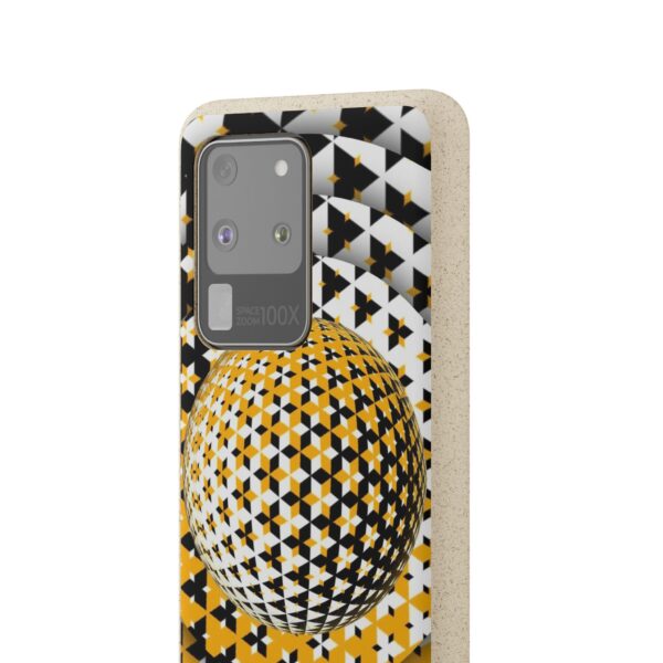 Yellow Gold Sphere Biodegradable Cases For iPhone and Samsung - Image 51