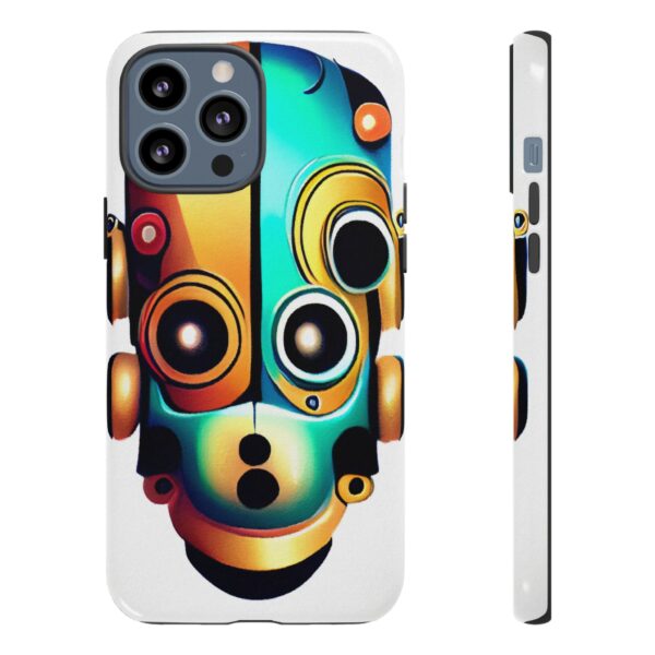 Rainbow Designs Robot On Tough Cases Custom Phone Cases For iPhone Google Pixel and Samsung Series - Image 51