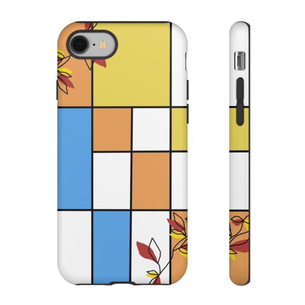 Rainbow Designs Mondrian Art On Tough Cases Custom Phone Cases For iPhone Google Pixel and Samsung Series - Image 2