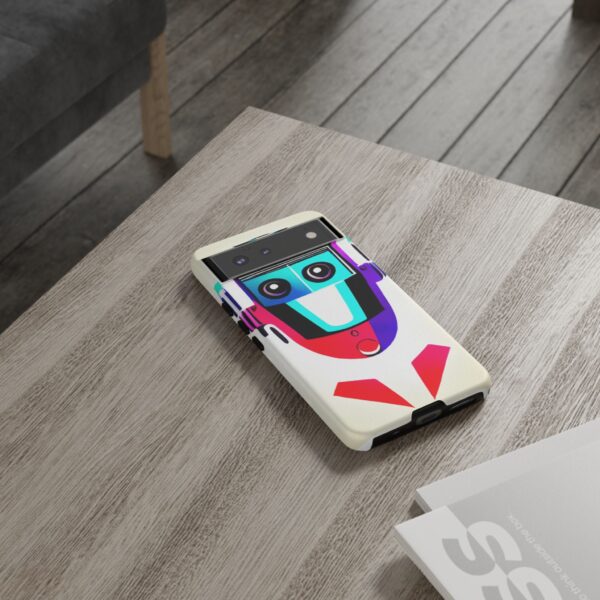 Rainbow Designs Robot On Tough Cases Custom Phone Cases For iPhone Google Pixel and Samsung Series - Image 74