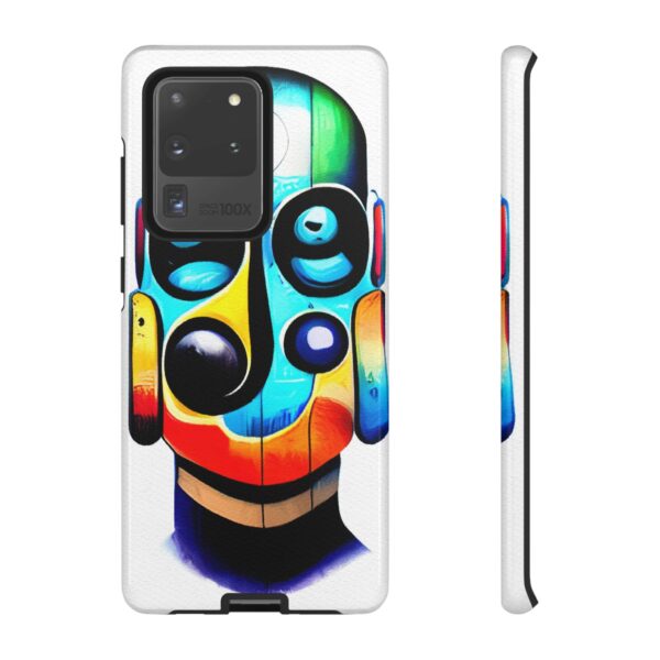 Rainbow Designs Robot On Tough Cases Custom Phone Cases For iPhone Google Pixel and Samsung Series - Image 27