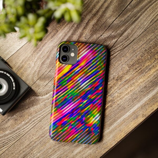 Rainbow Designs Abstract Colorful Design On Slim Phone Cases Case-Mate Custom Phone Cases For iPhone and Samsung Series - Image 13