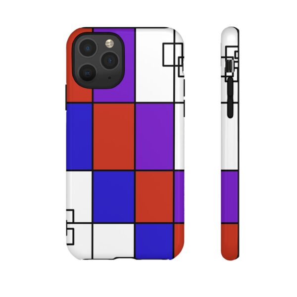 Rainbow Designs Mondrian Art On Tough Cases Custom Phone Cases For iPhone Google Pixel and Samsung Series - Image 21