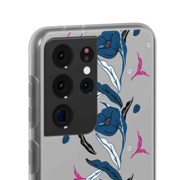 Rainbow Designs Blue Poppies On Flexi Cases Custom Phone Cases For iPhone and Samsung Series - Image 162