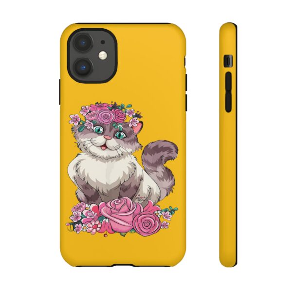 Rainbow Designs Cute Cat On Tough Cases Custom Phone Cases For iPhone Google Pixel and Samsung Series - Image 20