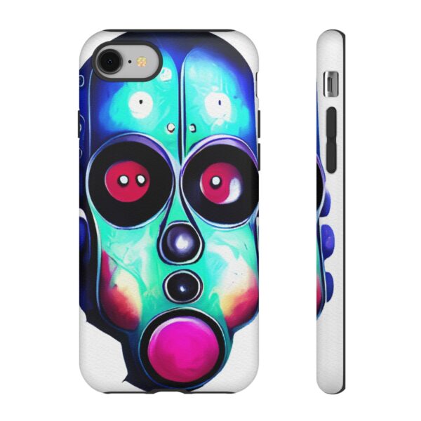 Rainbow Designs Robot On Tough Cases Custom Phone Cases For iPhone Google Pixel and Samsung Series - Image 2