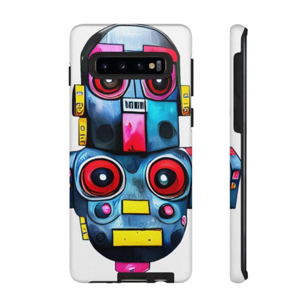 Rainbow Designs Robot On Tough Cases Custom Phone Cases For iPhone Google Pixel and Samsung Series - Image 18