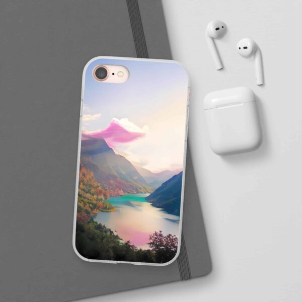 Rainbow Designs Colorful Nature On Flexi Cases Custom Phone Cases For iPhone and Samsung Series - Image 3