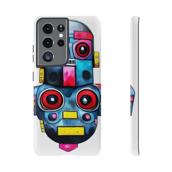 Rainbow Designs Robot On Tough Cases Custom Phone Cases For iPhone Google Pixel and Samsung Series - Image 63