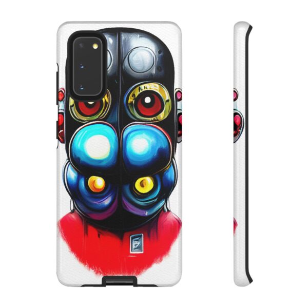 Rainbow Designs Robot On Tough Cases Custom Phone Cases For iPhone Google Pixel and Samsung Series - Image 25