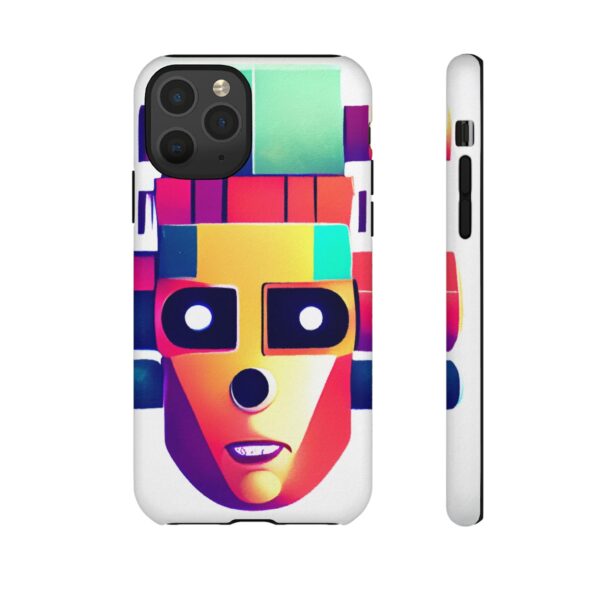 Rainbow Designs Robot On Tough Cases Custom Phone Cases For iPhone Google Pixel and Samsung Series - Image 22