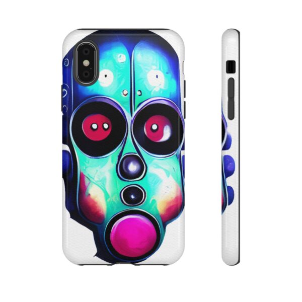 Rainbow Designs Robot On Tough Cases Custom Phone Cases For iPhone Google Pixel and Samsung Series - Image 5