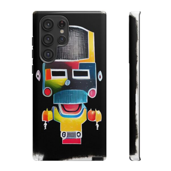 Rainbow Designs Robot On Tough Cases Custom Phone Cases For iPhone Google Pixel and Samsung Series - Image 91