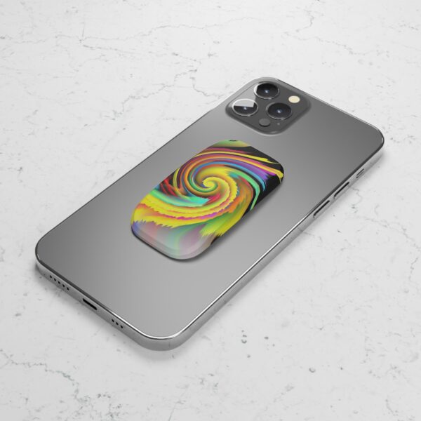 Rainbow Designs On Phone Click-On Grip For Custom Phone Case - Image 8