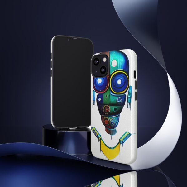 Rainbow Designs Robot On Tough Cases Custom Phone Cases For iPhone Google Pixel and Samsung Series - Image 16