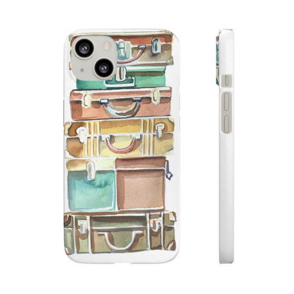 Suitcases stack Snap Cases Custom Phone Cases For Samsung Google Pixel and iPhone Lines - Image 87