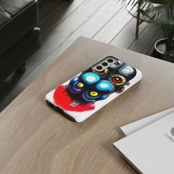 Rainbow Designs Robot On Tough Cases Custom Phone Cases For iPhone Google Pixel and Samsung Series - Image 90