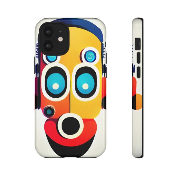 Rainbow Designs Robot On Tough Cases Custom Phone Cases For iPhone Google Pixel and Samsung Series - Image 31