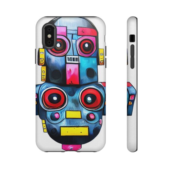 Rainbow Designs Robot On Tough Cases Custom Phone Cases For iPhone Google Pixel and Samsung Series - Image 6