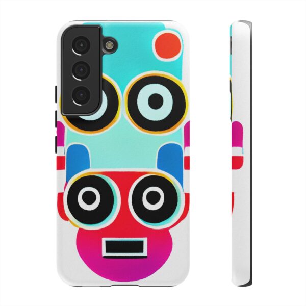 Rainbow Designs Robot On Tough Cases Custom Phone Cases For iPhone Google Pixel and Samsung Series - Image 85