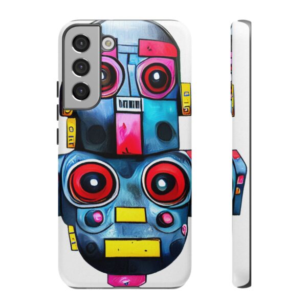 Rainbow Designs Robot On Tough Cases Custom Phone Cases For iPhone Google Pixel and Samsung Series - Image 89