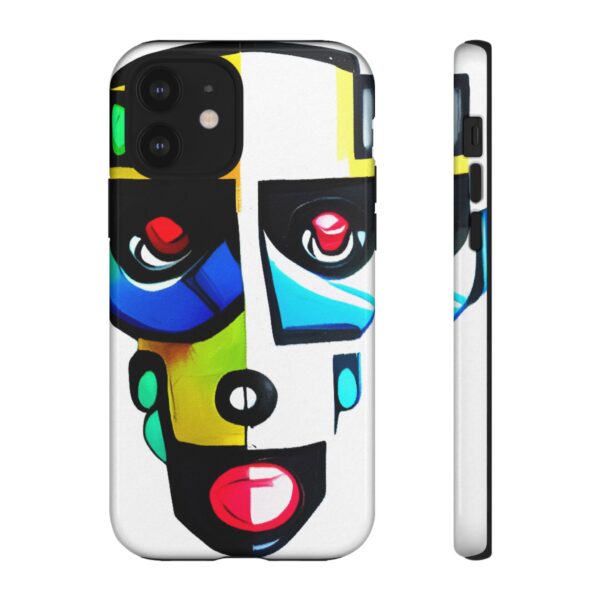 Rainbow Designs Robot On Tough Cases Custom Phone Cases For iPhone Google Pixel and Samsung Series - Image 33