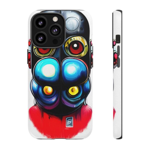 Rainbow Designs Robot On Tough Cases Custom Phone Cases For iPhone Google Pixel and Samsung Series - Image 49