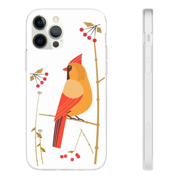 Rainbow Designs Red Cardinal Female On Flexi Cases Custom Phone Cases For iPhone and Samsung Series - Image 49