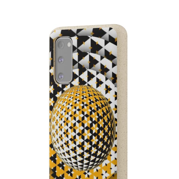 Yellow Gold Sphere Biodegradable Cases For iPhone and Samsung - Image 7