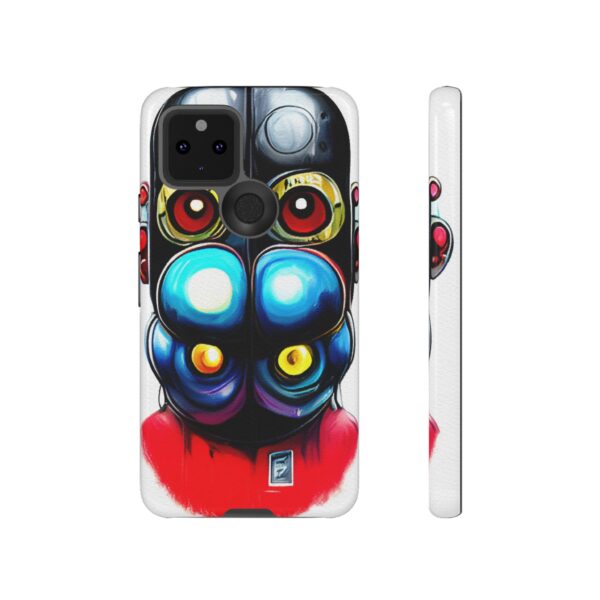 Rainbow Designs Robot On Tough Cases Custom Phone Cases For iPhone Google Pixel and Samsung Series - Image 67