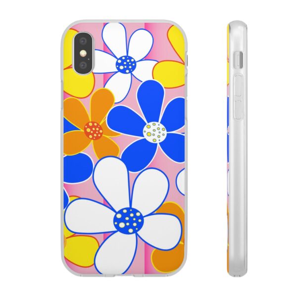 Cartoon Flowers Flexi Cases For iPhone and Samsung - Image 7