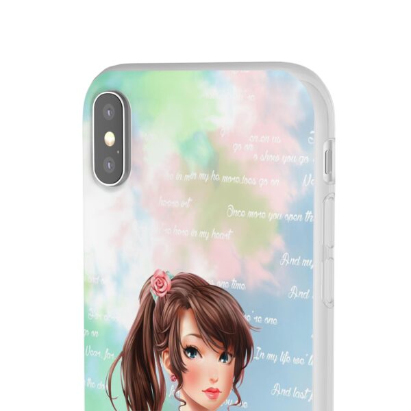 Girl With Flowers Flexi Cases for Samsung and iPhone - Image 108