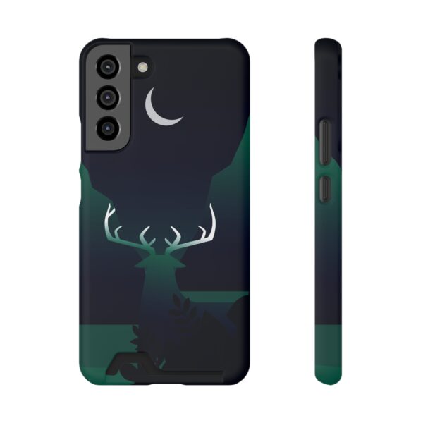 Rainbow Designs Deer On Phone Case With Card Holder Custom Phone Case For iPhone and Samsung - Image 13