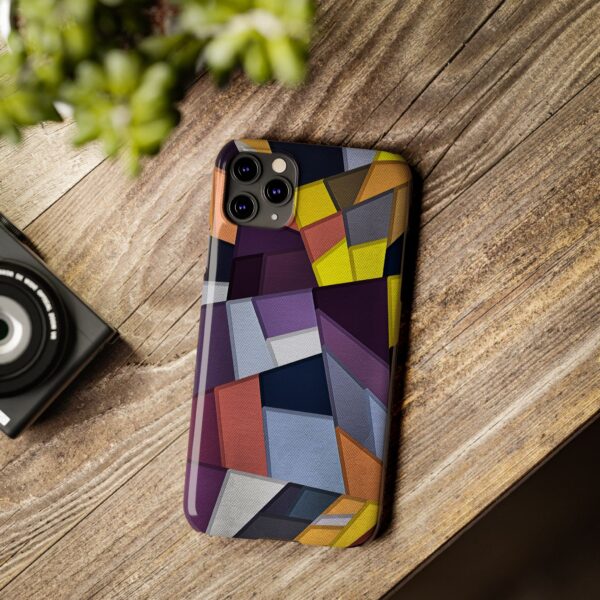 Rainbow Designs Multicolot Polygon On Slim Phone Cases Case-Mate Custom Phone Cases For iPhone and Samsung Series - Image 21