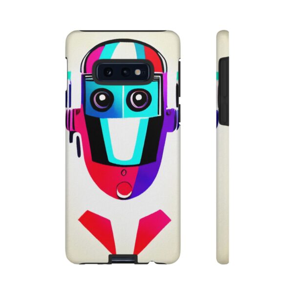 Rainbow Designs Robot On Tough Cases Custom Phone Cases For iPhone Google Pixel and Samsung Series - Image 14