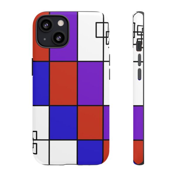 Rainbow Designs Mondrian Art On Tough Cases Custom Phone Cases For iPhone Google Pixel and Samsung Series - Image 41