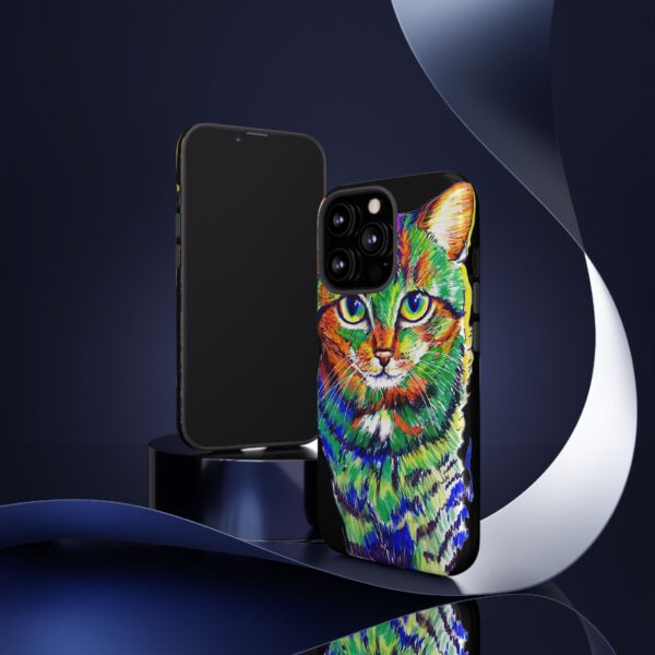 Rainbow Designs Master Cat On Tough Cases Custom Phone Cases For iPhone Google Pixel and Samsung Series - Image 48