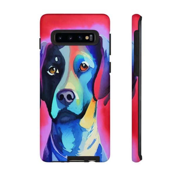 Rainbow Designs Dog Portrait On Tough Cases Custom Phone Cases For iPhone Google Pixel and Samsung Series - Image 18