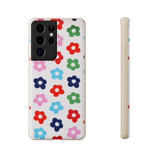 Modern Flower Pattern Biodegradable Cases 🌿🌼 For iPhone and Samsung! 📱🌿 - Image 133