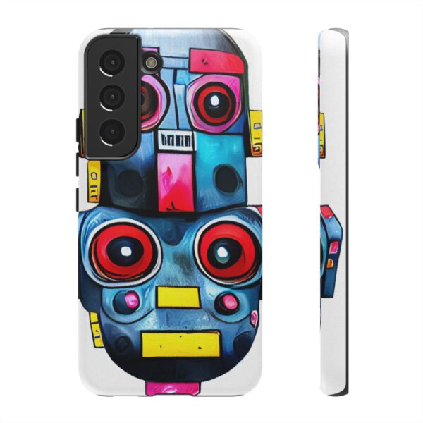 Rainbow Designs Robot On Tough Cases Custom Phone Cases For iPhone Google Pixel and Samsung Series - Image 85