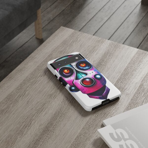 Rainbow Designs Robot On Tough Cases Custom Phone Cases For iPhone Google Pixel and Samsung Series - Image 74