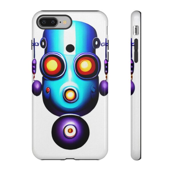 Rainbow Designs Robot On Tough Cases Custom Phone Cases For iPhone Google Pixel and Samsung Series - Image 3